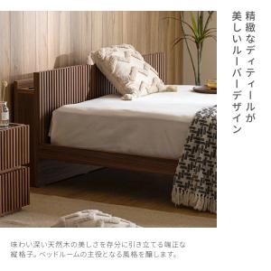 ベッド ベッドフレーム ダブル 高級 フロート...の詳細画像5