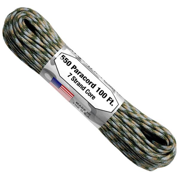 アトウッド ロープ ACU 7Strand 550 パラシュートコード パラコード 30M ATWO...