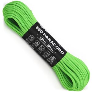 アトウッド ロープ ソーラーアップル 7Strand 550 パラシュートコード パラコード 30M ATWOOD ROPE MFG 耐加重250Kg 　キャンプなどに