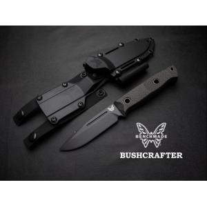 ベンチメイド 163BK ブッシュクラフター カーボンファイバー BENCHMADE BUSHCRA...