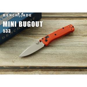 ベンチメイド 533 ミニ バグアウト オレンジ 折り畳みナイフ,BENCHMADE MINI BU...