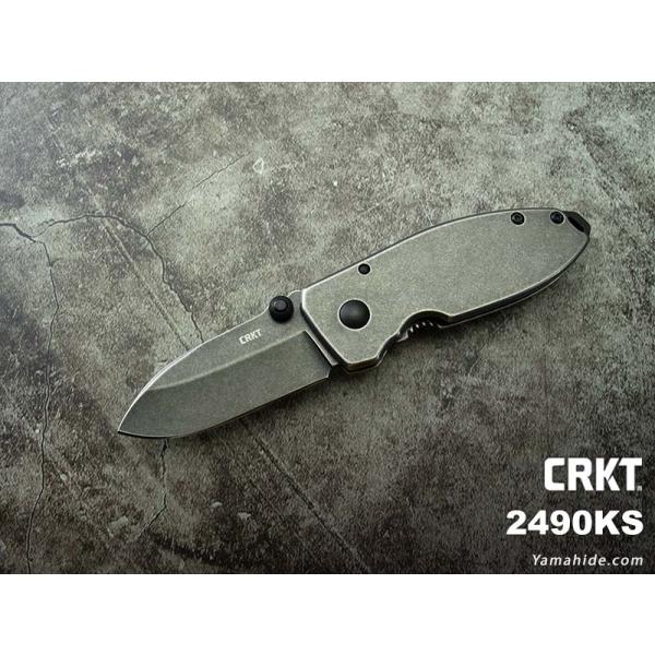 CRKT 2490KS スクィド ブラック ナイフ&amp;ツール Squid