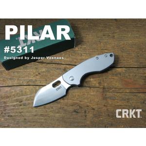 CRKT 5311 ピラー,コロンビアリバーナイフ&amp;ツール PILAR 折り畳みナイフ