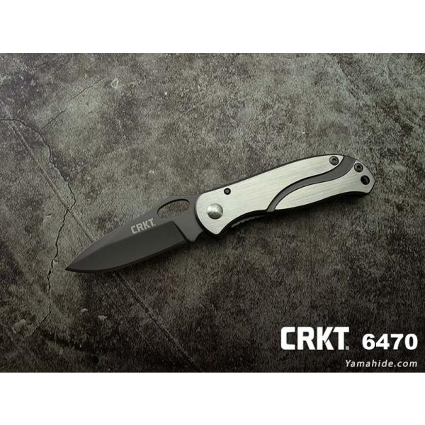 CRKT 6470 パゾダ 2 スモール ブラック直刃ナイフ&amp;ツール PAZODA2
