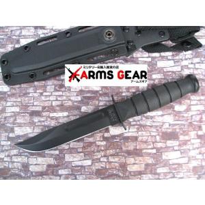 ケーバー 1213 ナイフ ブラック 直刃 KA-BAR 日本正規品 : アームズ
