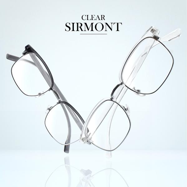 【日本製 Nikon レンズ使用 遠近両用メガネ】クリアサーモント 8739［全額返金保証］ 老眼鏡...