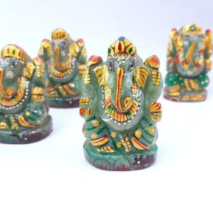 アメジスト ガネーシャ 彫刻品 置物 t42-662 : 誠安天然石専門店