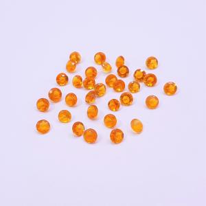 天然石ルース（裸石）・ファイヤーオパール / ラウンド カット【3mm】　1粒｜arnavgems