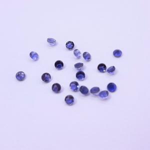 天然石ルース（裸石）・アイオライト / ラウンド カット【2.5mm】（１粒）　ランダム発送｜arnavgems