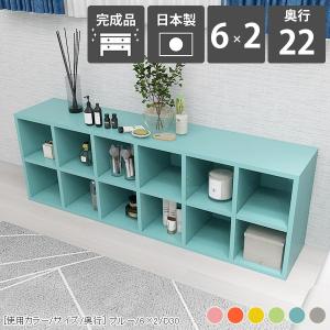 arne（アーネ） カラーボックス オープンラック 2段 a4 本棚 大容量