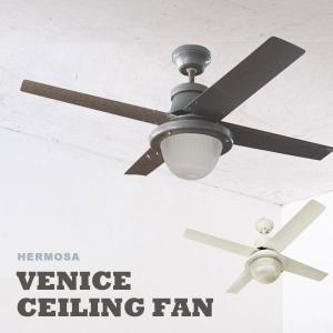 シーリングファンライト 1灯 シーリングファン 北欧 カフェ アメリカン 天井照明 リモコン CF42-003 VENICE CEILING FANの商品画像