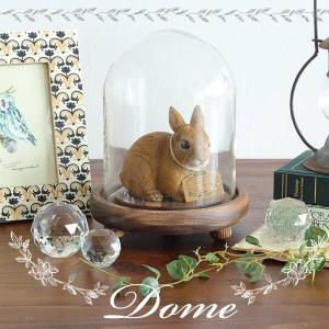【完売】ガラスドーム おしゃれ ディスプレイ プリザーブドフラワー アンティーク インテリア dome