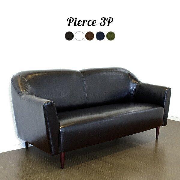 ソファー ソファ 3人掛け 合皮 ローソファー レザー 3人掛 2.5人掛け 3人 黒 ブラック 3...