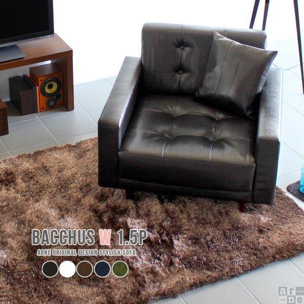 ソファ 一人掛け レザー ローソファー 1人 脚付き ローソファ 1人掛け 1人がけ 合成皮革 一人...