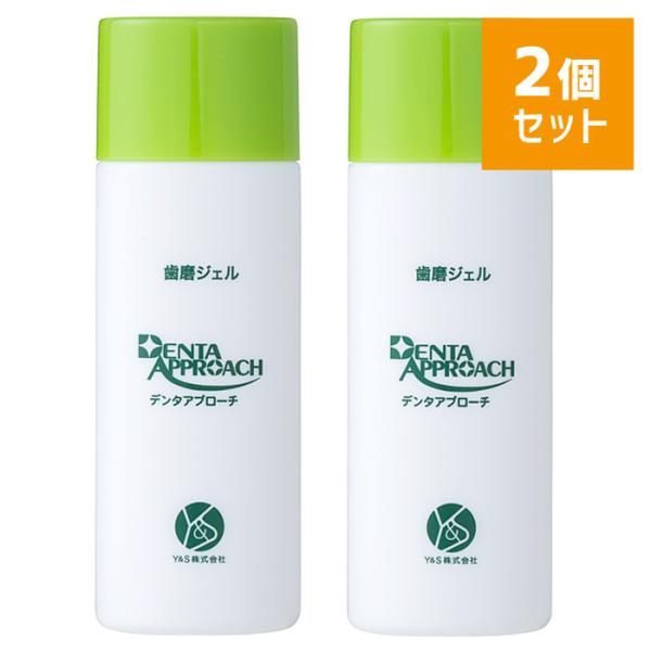 【2個セット】デンタアプローチ ファミリーサイズ 90g 歯磨ジェル ／ 口腔化粧品 ハミガキ 歯垢...