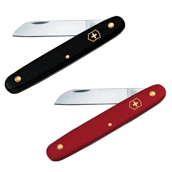 ビクトリノックス フローリストナイフ ストレート ／ 直刃 ステンレス ガーデニング フラワーアレン...