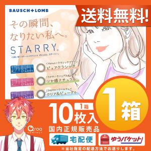 スターリー STARRY ワンデー 10枚×1箱 ボシュロム BAUSCH+LOMB 使い捨て ポスト投函商品｜aroa