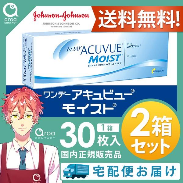 ワンデーアキュビューモイスト ワンデー 30枚×2箱 ジョンソンエンドジョンソン J&amp;J 使い捨て ...