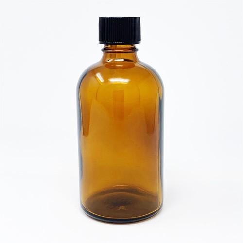 遮光ビン 100ml アンバー(茶色) ドロッパーキャップ付き 遮光瓶 香料ビン 香料瓶 ガラス瓶 ...