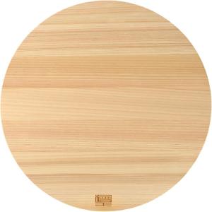檜　丸型　高さ約27㎝ 檜王】 日本製 ひのき D型 まな板 大 35×32×2cm [ 木製 まないた 俎板