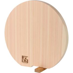 在庫処分特価 まな板 匠国 東濃ひのき 丸 まな板 スタンド付き S 直径25×2cm 木製 丸型 円形 檜 桧 自立 カッティングボード コンパクト
