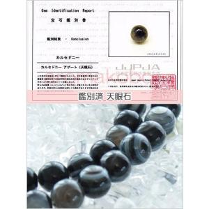 天眼石 バラ売り 6mm 天然石 丸ビーズ ク...の詳細画像3