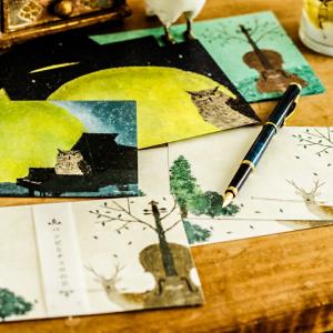 ミニレターセット 美濃和紙 cozyca products 日本製 日下明