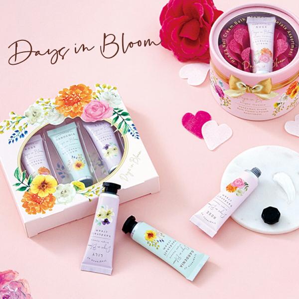 Days in Bloom プチギフト ローズ  ハンドクリーム ネイルクリーム3本セット brig...