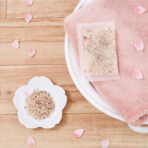 1~7営業日出荷 入浴剤 ギフト 桜 アロマ サクラ バスソルトバッグ 桜 romantic bloom Sakura プチギフト ミニギフト 日本製 メール便 爆買