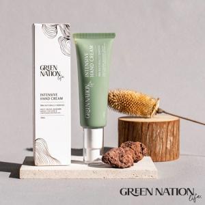 GREEN NATION LIFE ハンドクリーム 50ml スイートオレンジ＆レモングラス ハンドケア 保湿 フランス産 携帯 旅行 お出掛け 送料無料｜aromagestore