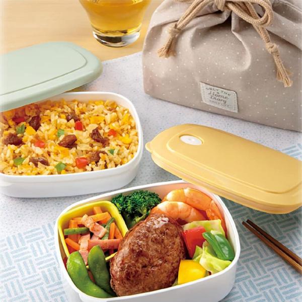 ランチボックス お弁当箱  680mL おかず容器 大人用 電子レンジ対応 食洗機対応 ランチセット...