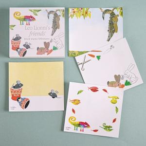 1~7営業日出荷 レオ・レオニ Leo Lionni's friends ブロックメモ cozyca products メモ帳 かわいい ミニ おしゃれ 表現社 女性 メール便 爆買