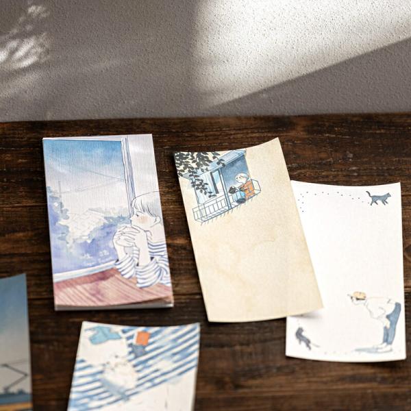 藤巻佐有梨 一筆箋 生活 日本製 美濃和紙  女性 文房具 ステーショナリー かわいい おしゃれ メ...