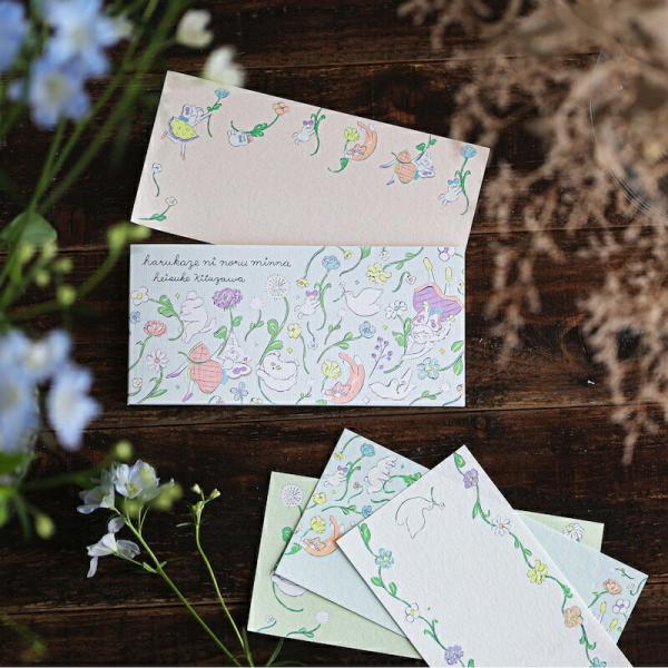 cozyca products 北澤平祐 一筆箋 横書き シンプル かわいい 美濃和紙 日本製 メー...