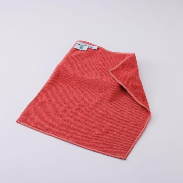 MQ Duotex レッド プレミアム ニットクロス 北欧 マイクロファイバー 30ｘ35ｃｍ エム...