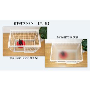 メッシュ 拡張 ケージ W150×D60×H6...の詳細画像5