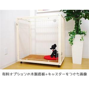 扉がアクリル ケージ W90×D90×H90c...の詳細画像1