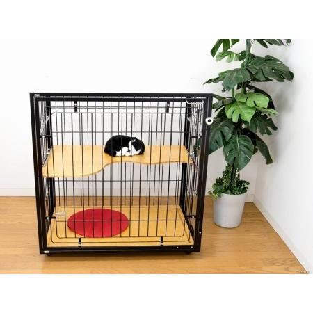 4面 メッシュ 猫 ケージ W90xD60xH90 cm キャット オーダーメイド 9M slim ...