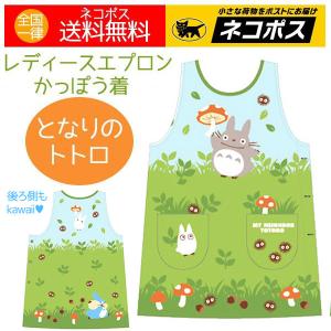 スタジオジブリ エプロン となりのトトロ 野原のトトロ おしゃれ 人気