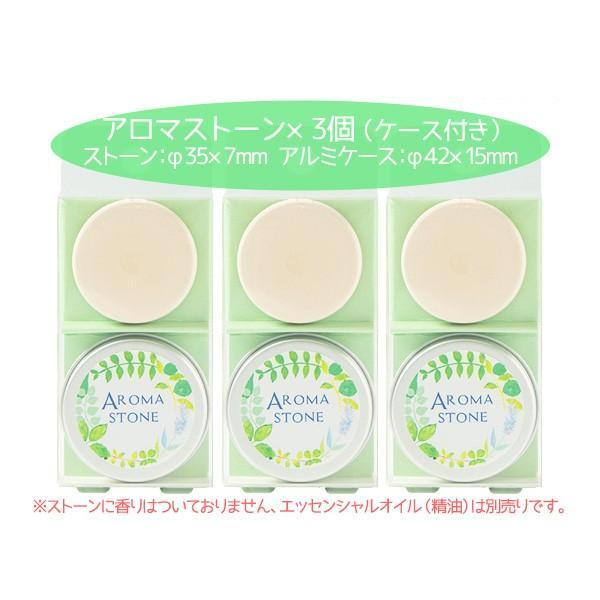 アロマストーン 3個 生活の木 アロマストーン・ラウンド アルミ缶ケース 送料無料 特価