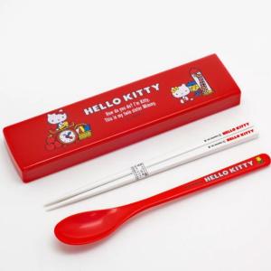 サンリオ キティ 箸スプーンセット 人気キャラ...の詳細画像1