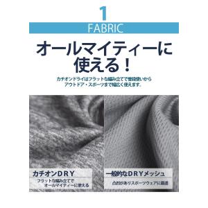 Tシャツ DRYストレッチ 吸汗速乾 プリント...の詳細画像3