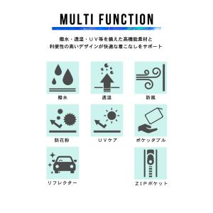 撥水 透湿 ウィンドブレーカー ブルゾン メン...の詳細画像3