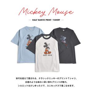 Disney ディズニー ミッキーマウス Tシ...の詳細画像2
