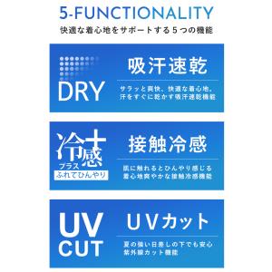 涼しいステテコ 接触冷感 速乾 ひんやりパンツ...の詳細画像3