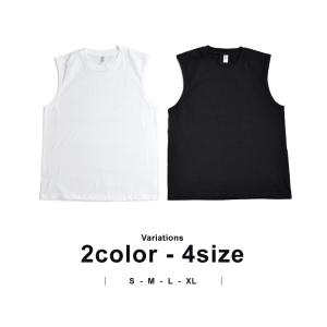 ノースリーブ Tシャツ メンズ 無地 タンクト...の詳細画像5