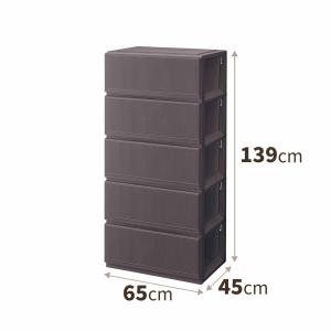 天馬 フィッツプラス 5段 メープル F6505 幅65×奥行41×高さ105 楽天市場】○ 収納 フィッツプラス メープル 5段 天馬 幅65cm 奥行41cm