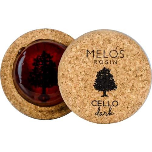 MELOS(メロス) チェロ用松脂 ダーク ミニサイズ(20g)