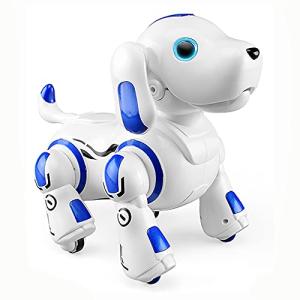 ロボットおもちゃ犬 ロボットペット ロボット犬 電子ペット 子供のおもちゃ 男の子おもちゃ 女の子おもちゃ 誕生日 子供の日 クリスマスプレゼント「日本語の説