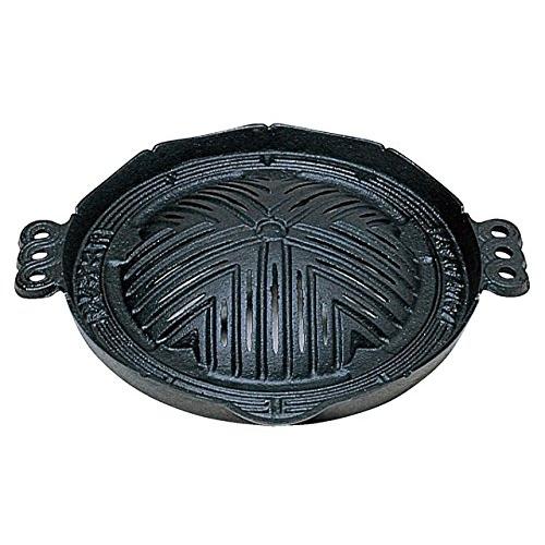 鉄鍋 ジンギスカン鍋(穴無し) 29cm YA3-72-8